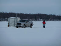 Outside activities over the Holidays. Photos by Anne Peltier